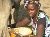 Milk in calabash, Burkina Faso, © E Vall, Cirad